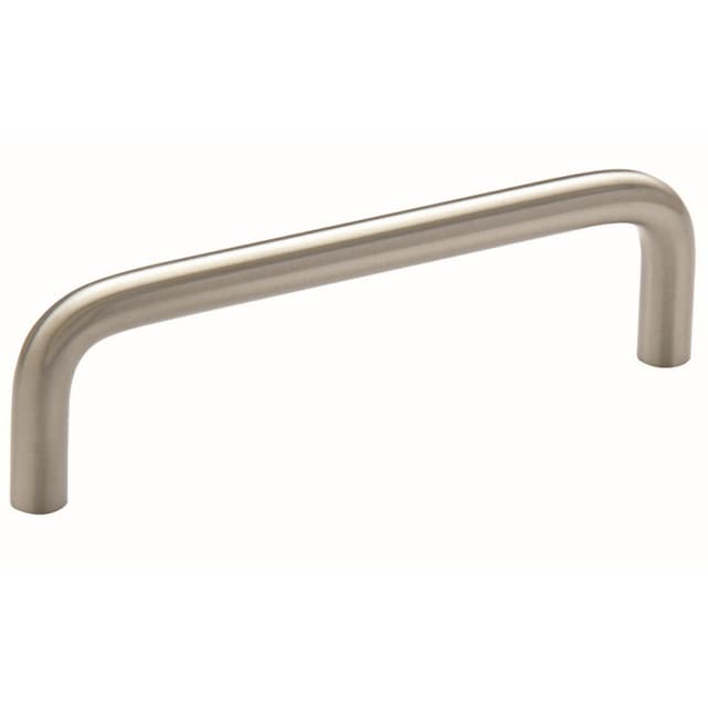 Amerock Allison Value Series 3-3/4 in (96 mm) Center to Center Satin Nickel Pull, -BP76313G10