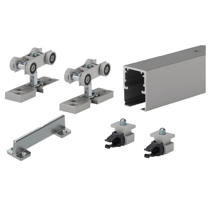 10' Grant TopLine Heavy-Duty Straight Sliding Door System