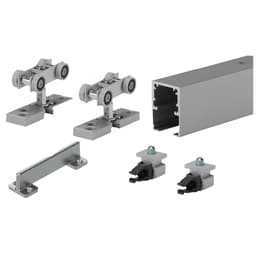 10' Grant TopLine Heavy-Duty Straight Sliding Door System