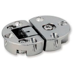 Sugatsune Free Swinging Inset Glass Door Hinge, Screw-On Chrome, GH-34/8/CR-P