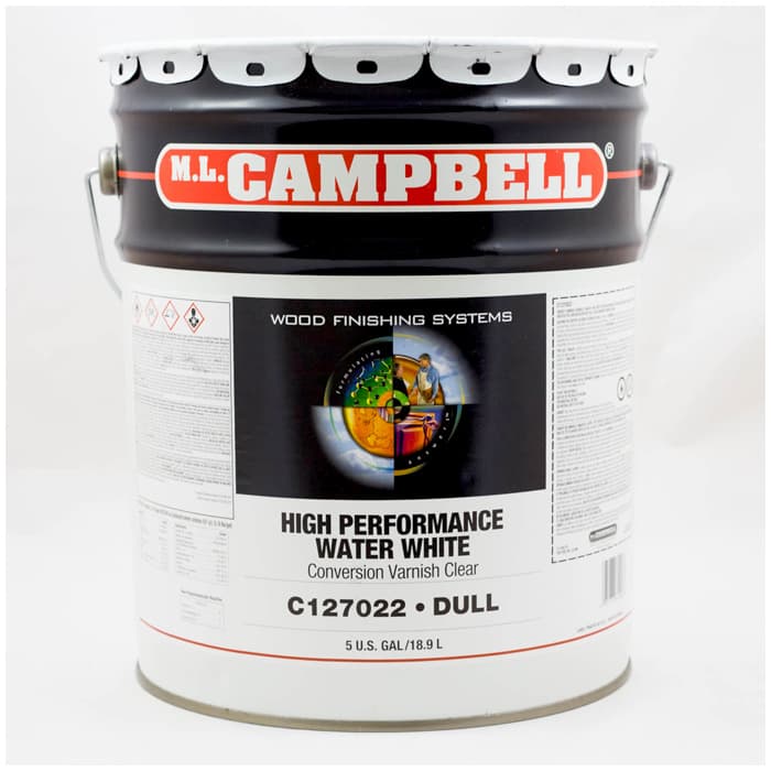 Hp Conver Varn Post Clear Dull, 5 Gallon - Ml Campbell 00C127022-20