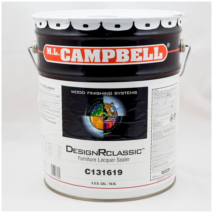 Designer Classic Lacquer Sealer 5 Gallon, Ml Campbell 00C131619-20