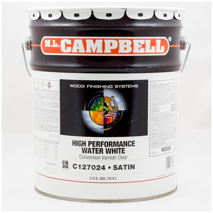 Hp Conver Varn Post Cat Clear Satin, 5 Gallon - Ml Campbell 00C127024-20