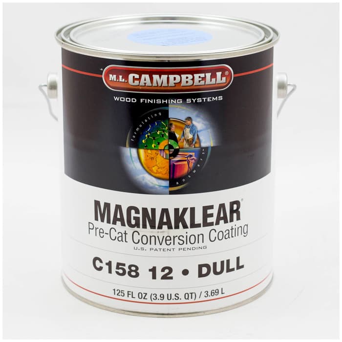 Magnaklear Precat Ww Clear Satin, 1 Gallon - ML Campbell 000C15814-16