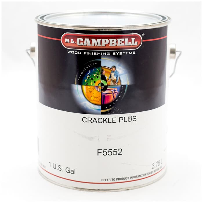 Crackle Plus Clear Base Clear , 1 Gallon - Ml Campbell 0000F5552-16