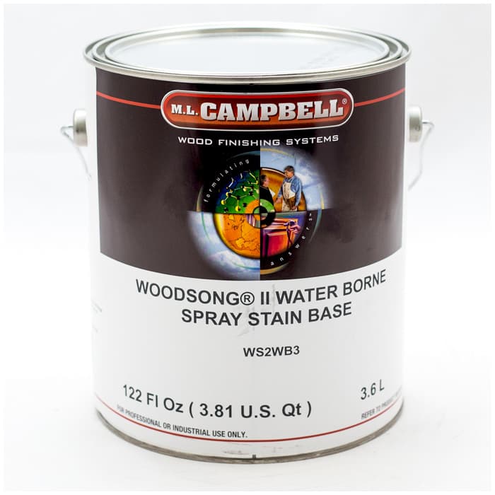 Wb Spray Stain Base 1 Gallon - Ml Campbell 000WS2WB3-16