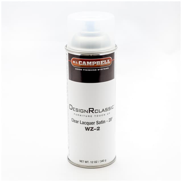 ML Campbell Clear Laquer, Spray-Zit Aerosal