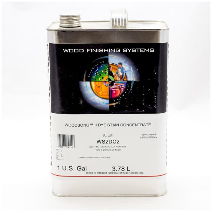 Woodsong II Dye Blue Blue, 1 Gallon, Ml Campbell 000WS2DC2-16