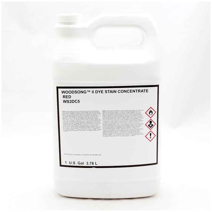 Woodsong Ii Dye Red Red, 1 Gallon, Ml Campbell 000WS2DC5-16