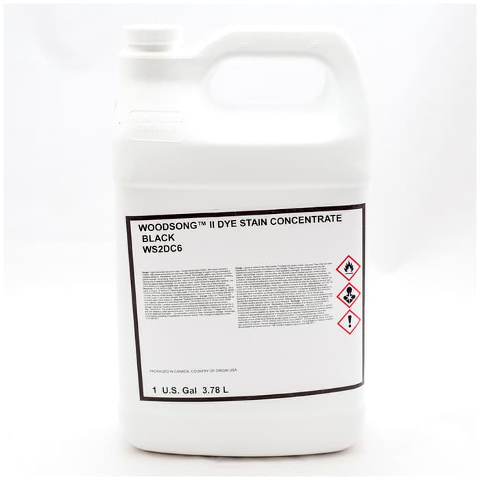 Woodsong II Dye Black Black, 1 Gallon, Ml Campbell 000WS2DC6-16