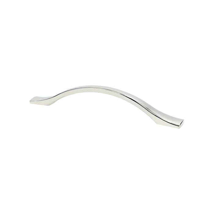Berenson Echo Series 6-3/16" (160 mm) Center to Center Polished Nickel Pull, 9153-1014-P