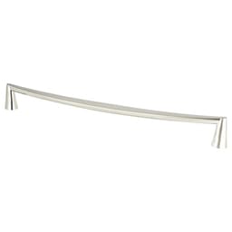 Berenson Domestic Bliss Series Brushed Nickel 18" (457 mm) Center to Center Appliance Pull, -2419-1BPN-P