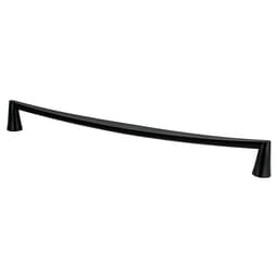 Berenson Domestic Bliss Series Matte Black 18" (457 mm) Center to Center Appliance Pull, -2420-1055-P