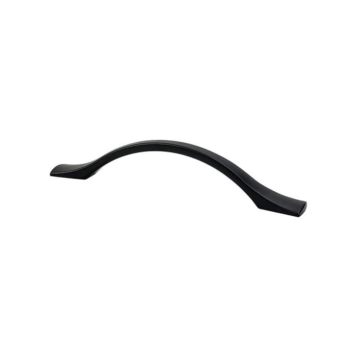 Berenson Echo Series 5-1/16" (128 mm) Center to Center Matte Black Pull, 9143-1055-P