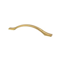 Berenson Echo Series 6-3/16" (160 mm) Center to Center Modern Brushed Gold Pull, - 9165-1MDB-P