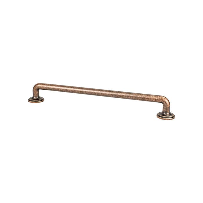 Berenson Folklore Series 8-13/16" (224 mm) Center to Center Weathered Copper Pull, 8330-10WC-P