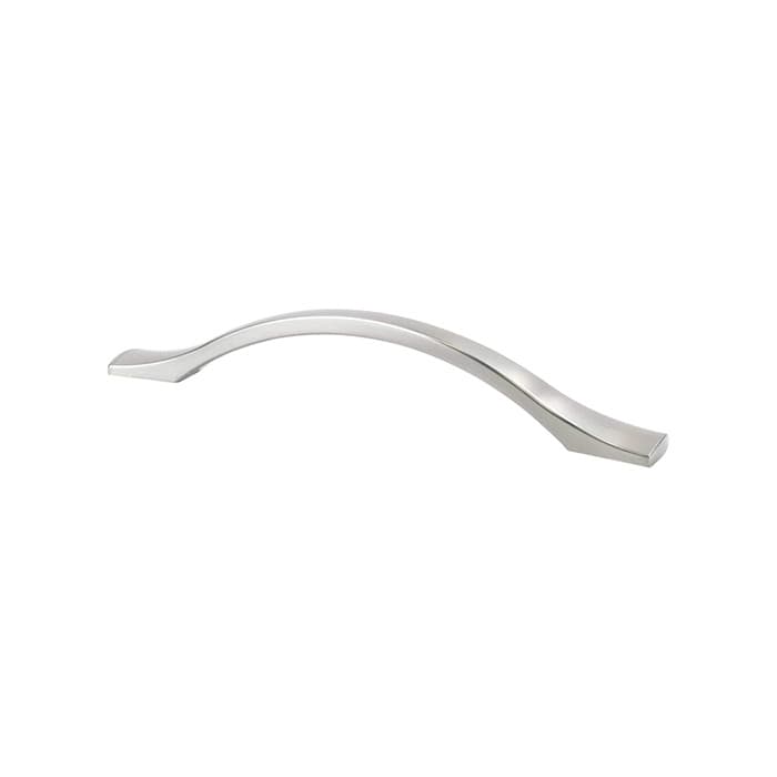 Berenson Echo Series 6-3/16" (160 mm) Center to Center Brushed Nickel Pull, 9140-1BPN-P