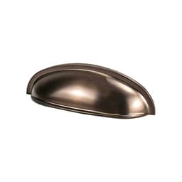 Berenson Folklore Series 3" (76 mm) Center to Center Toasted Bronze Cup Pull, - 8338-10TB-P