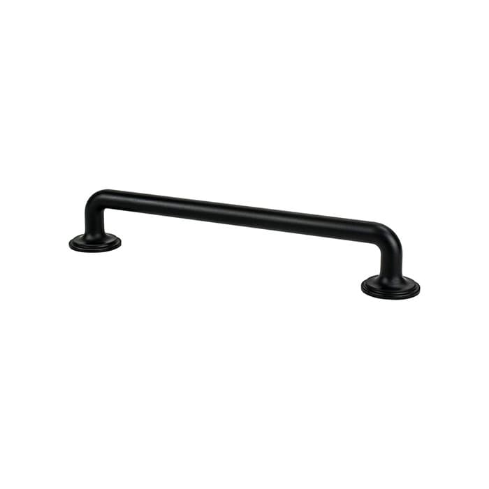 Berenson Folklore Pull 6-5/16" (160 mm) Center to Center, Matte Black, 8311-1055-P