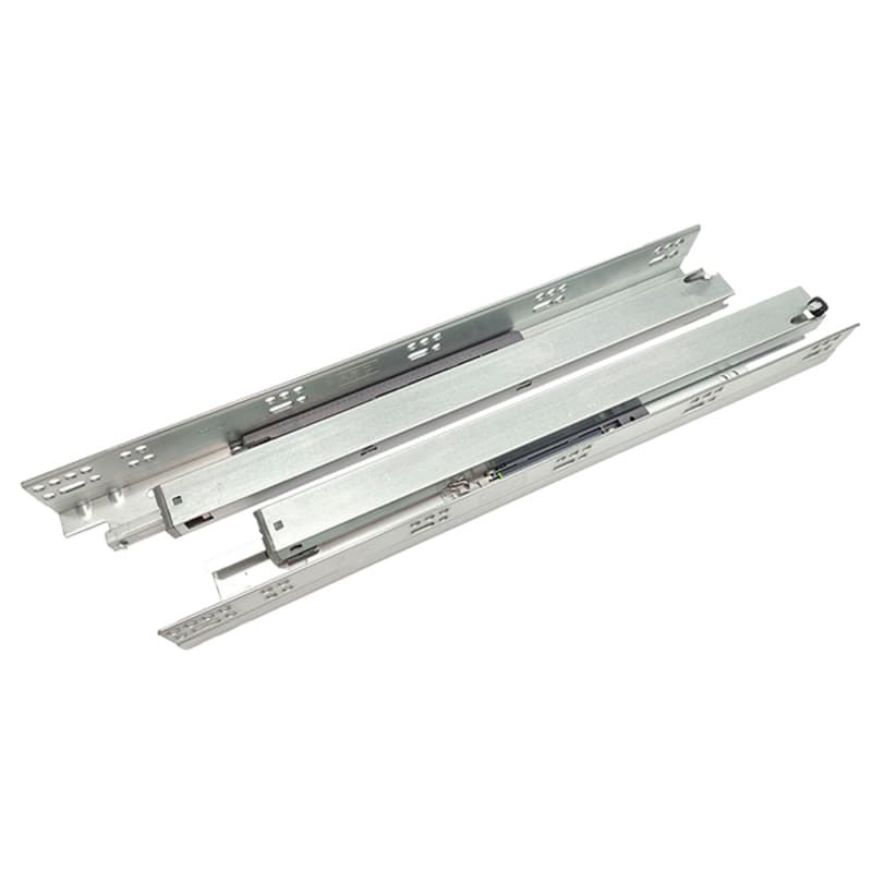 PRO Value PRO560 6-Pair Box 18" Soft-Close Full Extension 100 lb Undermount Drawer Slide, Zinc, 0684250132961 6