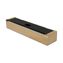 Rev-A-Shelf 4FWI Series 3-3/8"Wx16"Dx2-5/8"H Black Foil and Wrap Dispenser Insert, -4FWI-16-18-1