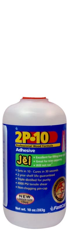 2P-10 Adhesive Jel, Clear, 10 oz Bottle