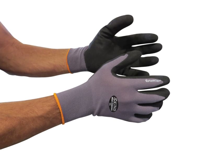 Large Nitrile Powder Free Gloves, Green (12 Pack)