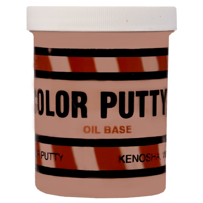 Wood Fillers Putty Solvent Oil Based - Teak, 1 lb