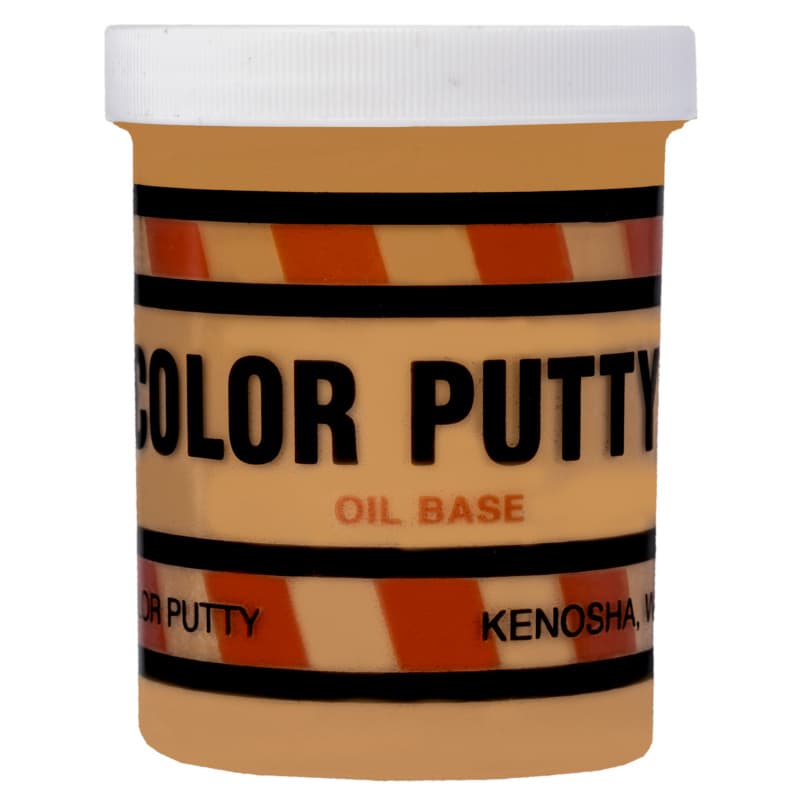Wood Fillers Putty Solvent Oil Based - Light Oak, 1 lb
