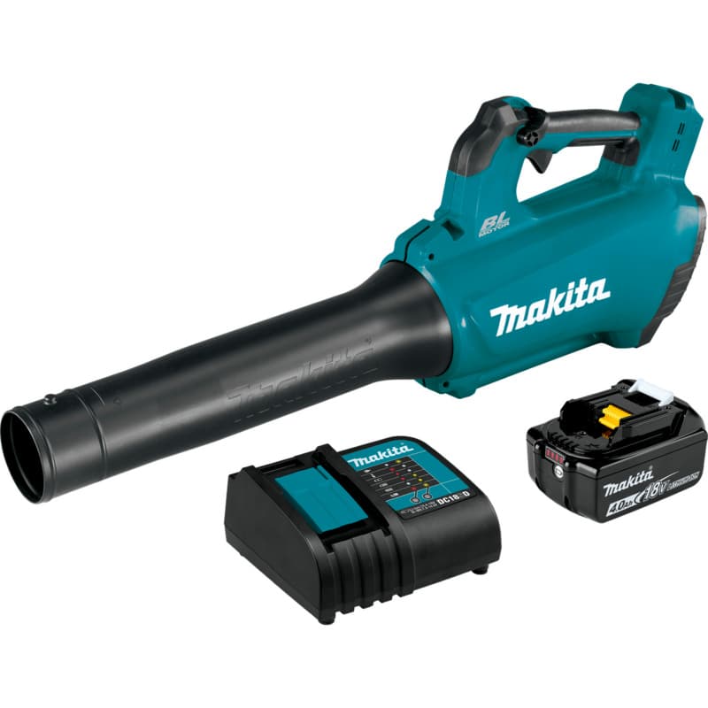 Makita Blower 18V LXT® Lithium-Ion 4.0 Ah Cordless Brushless Motor, 60 dB Battery Included, XBU03SM1