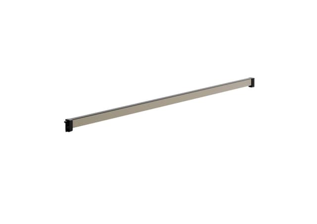 Conero Closet Rod Set w/Flanges, Kessebohmer