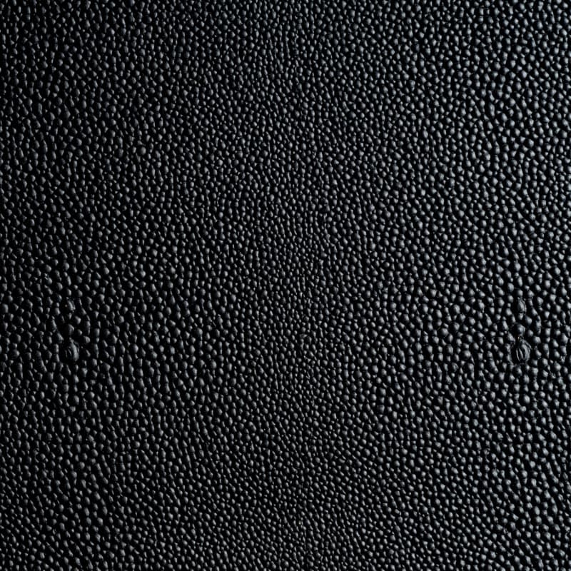 Conero Leather Mat w/Edge 18" x 14", Black Shagreen, 5 Per Box, - 2851830000