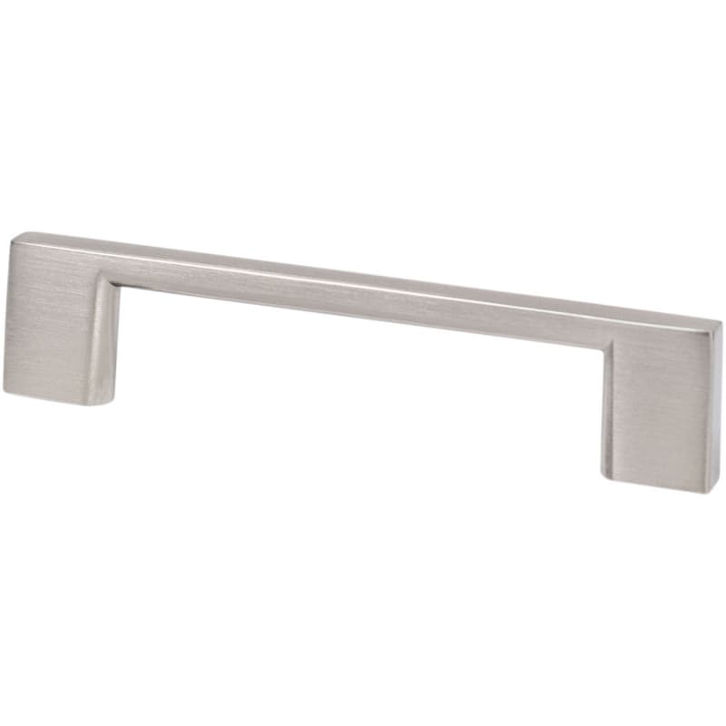 Transitional Advantage Four 96mm CC Brushed Nickel Rectangle Pull