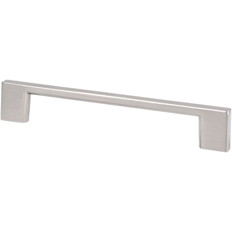 Transitional Advantage Four 128mm CC Brushed Nickel Rectangle Pull