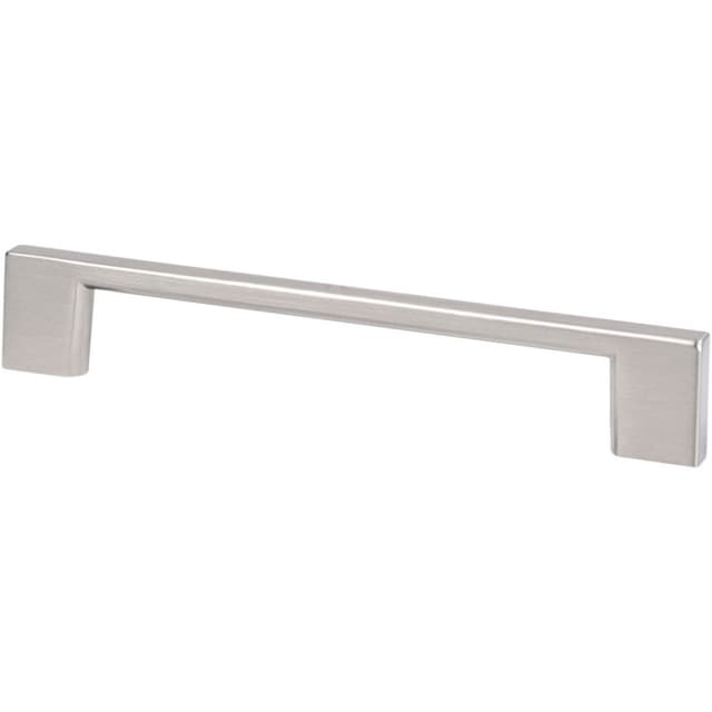 Transitional Advantage Four 128mm CC Brushed Nickel Rectangle Pull