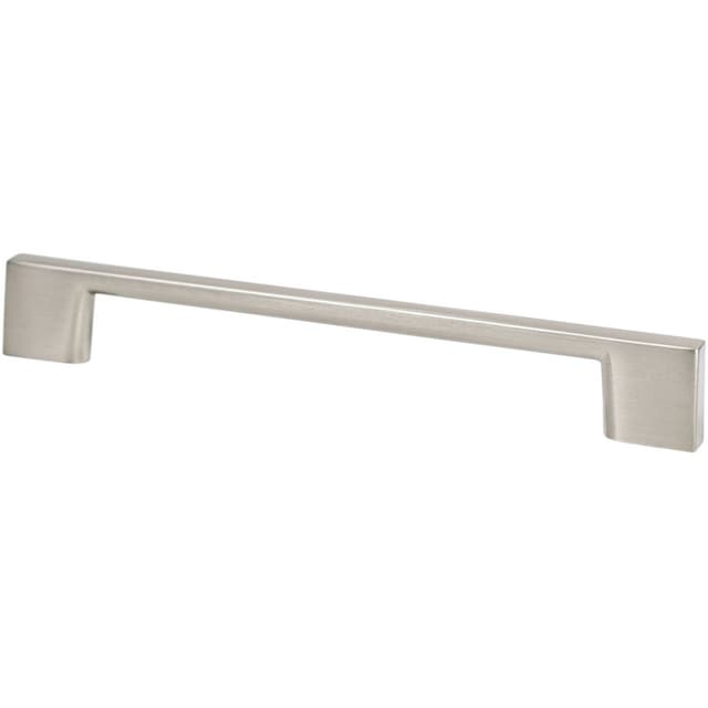 Transitional Advantage Four 160mm CC Brushed Nickel Rectangle Pull