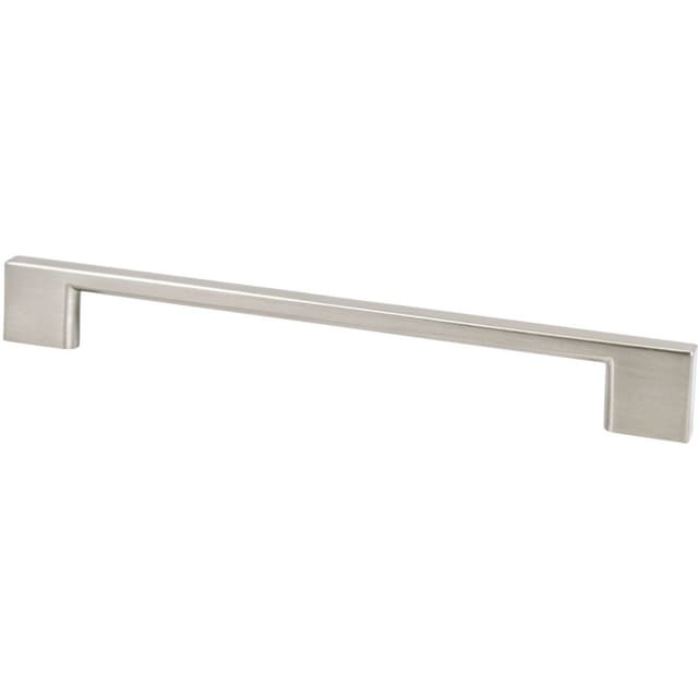 Transitional Advantage Four 192mm CC Brushed Nickel Rectangle Pull