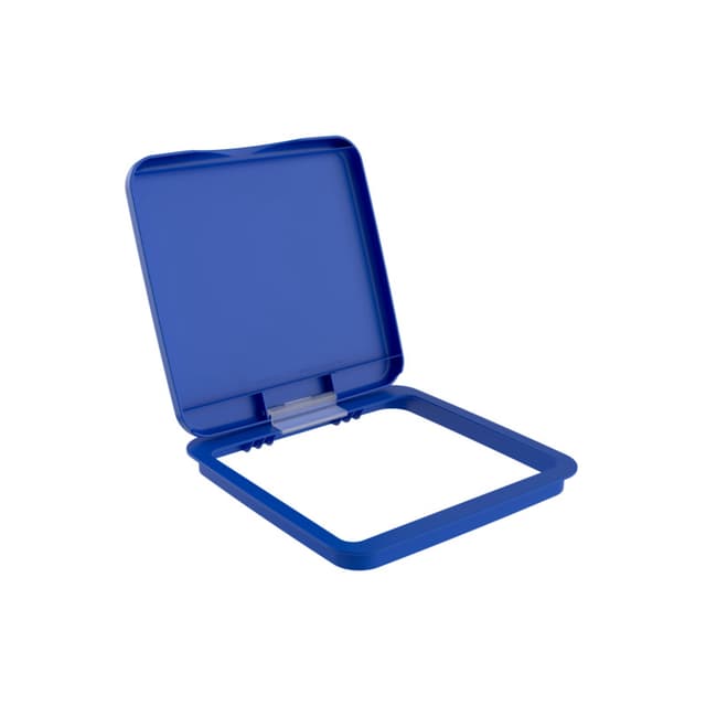 Rev-A-Shelf RV Series 27 quart Blue Trash Bins Lids, 11-1/4"W x 2-1/4"H x 15-1/4"D - RV-1024-LID-22-1