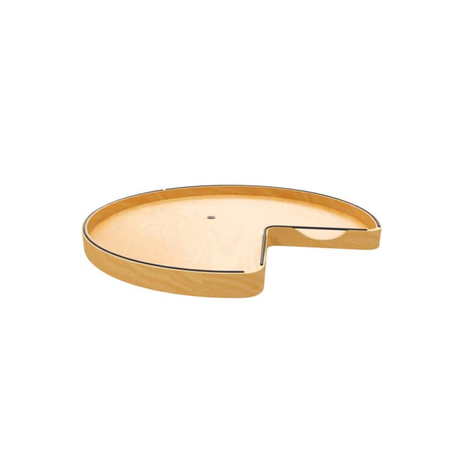 Rev-A-Shelf Craftsman Series Kidney Shaped Lazy Susan w/Swivel Bearing