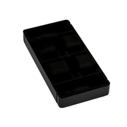 Rev-A-Shelf Edge Manganese 2-Space & Watch Holder Case 6-1/2"W x 13-1/16"D x 1-11/16"H, Aluminum - 5E510-16-1