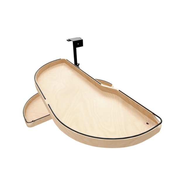 Rev-A-Shelf 487 Craftsman Girasolo Blind Corner Pull-Out, Left Opening / Blind Right Corner Cabinet, 18"