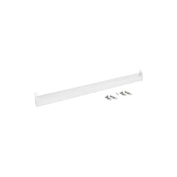 Rev-A-Shelf 6541 Series White 36"L x 1-11/16"D x 3-15/16"H x Self-close Sink Tip Out Tray, No Tab Stop - 6541-36-11-ETH