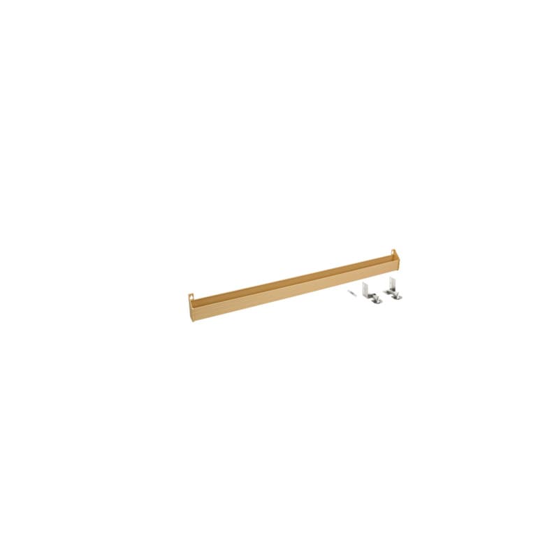 Rev-A-Shelf 6541 Series Almond 36"L x 1-11/16"D x 3-15/16"H x Self-close Sink Tip Out Tray, No Tab Stop - 6541-36-15-ETH