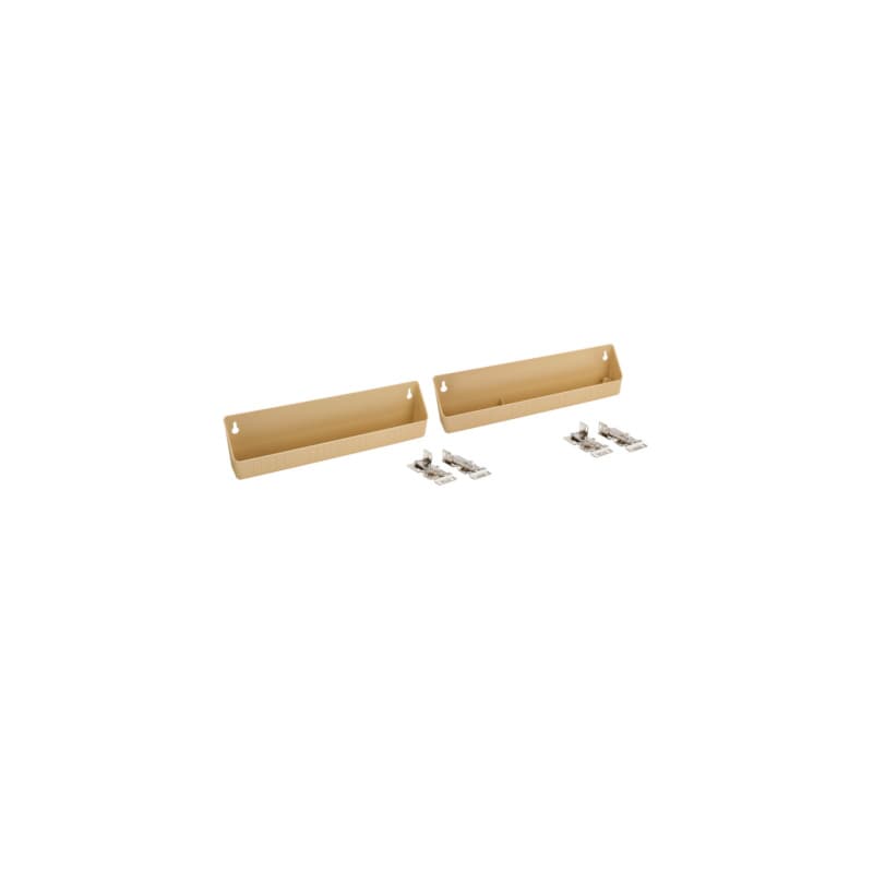 Rev-A-Shelf 6572 Series Almond 14"L x 2-1/8"D x 3-13/16"H x Sink Tip Out Tray, No Tab Stop - 6572-14-15-52