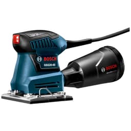 Bosch Orbital Sander Corded 2A Motor with 4-1/2 x 4" Rectangle Pad, Vacuum, GSS20-40