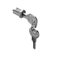 CompX Timberline Keyed Different Master Keyed Lock Plugs, Nickel