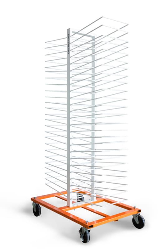 PRO DRYING RACK, 50 SHELF - Merchandising Systems PAPDRKD