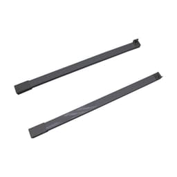Pro Value Series Single Square Gallery Rails, Grey 14"