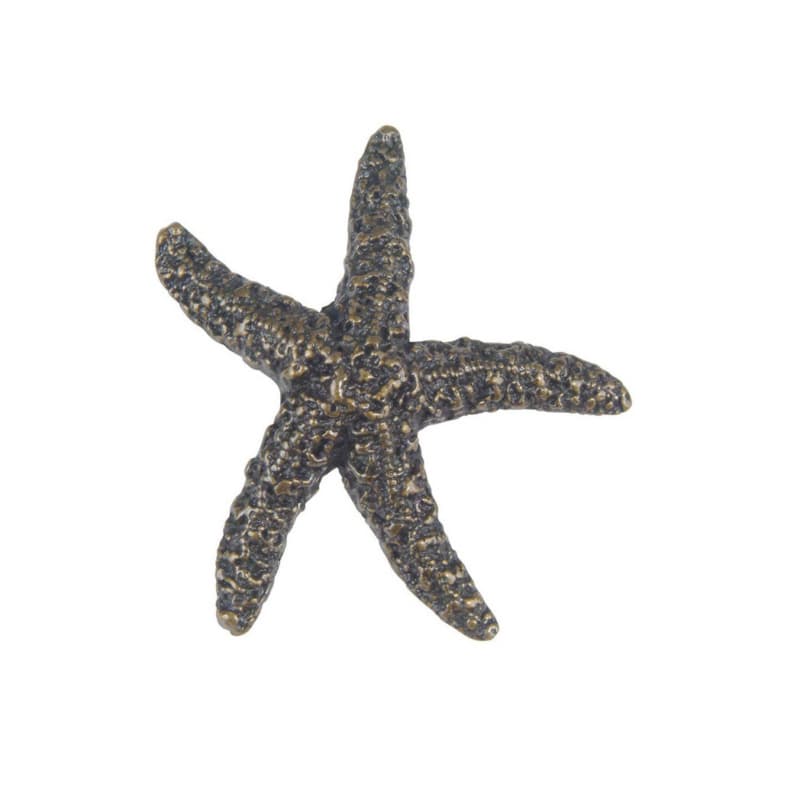 Top Knobs Nautical/Ocean Series 2 in (51 mm) L x 2 in (51 mm) W Burnished Bronze Knob, - 142-BB