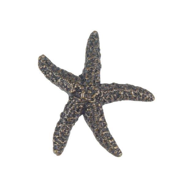 Top Knobs Nautical/Ocean Series 2 in (51 mm) L x 2 in (51 mm) W Burnished Bronze Knob, - 142-BB